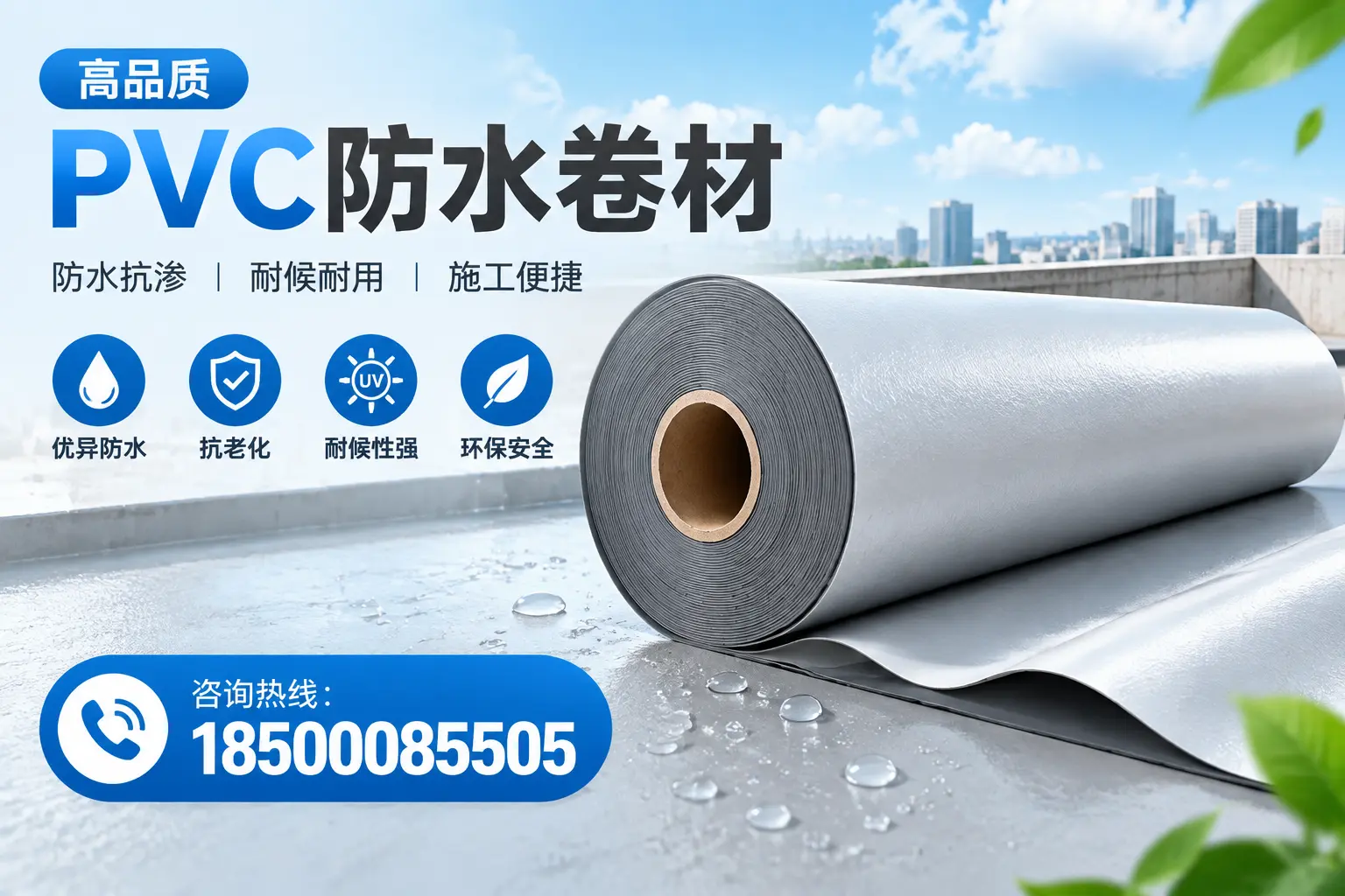 什么是pvc防水卷材？郴州消费者需了解的基础知识